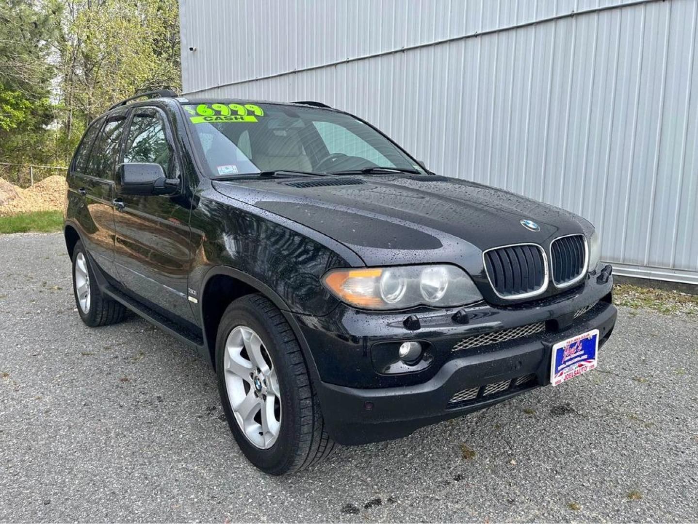 2006 Black /Tan BMW X5 3.0i (5UXFA13576L) with an 3.0 Inline 6 engine, Automatic transmission, located at 5700 Curlew Drive, Norfolk, VA, 23502, (757) 455-6330, 36.841885, -76.209412 - Photo#1